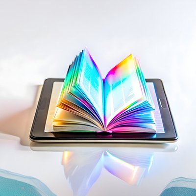 Digital publication visual